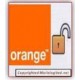 Entsperren Orange Handy