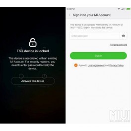 Remove Xiaomi Mi / Google Account